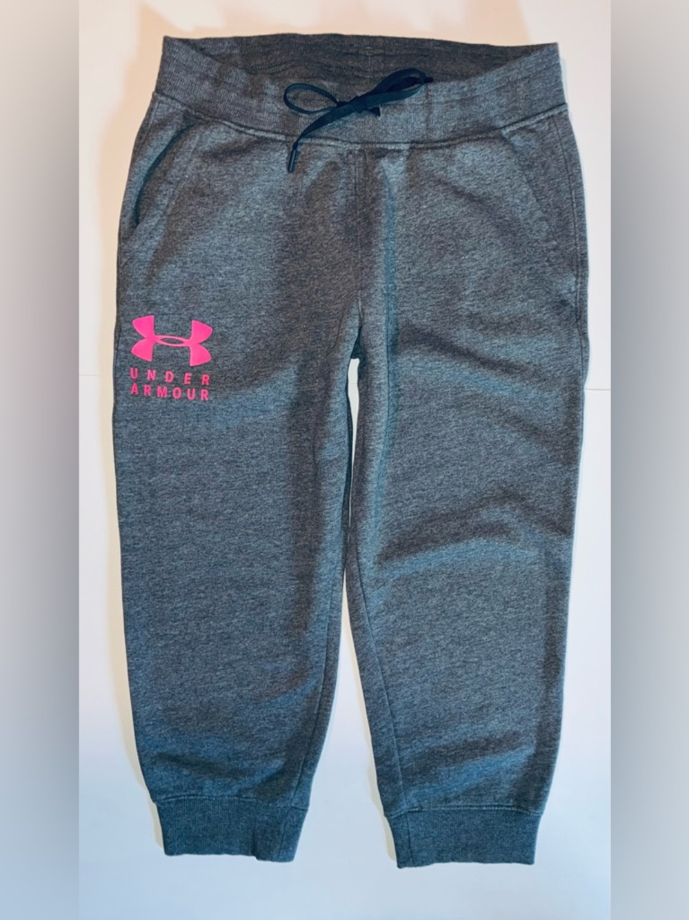 UA - Loose Crop Sweatpants - Picture 3 of 8